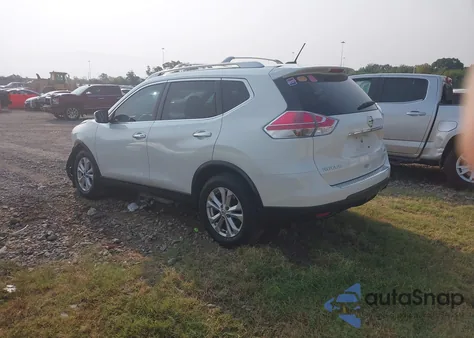 2016 Nissan Rogue Sv из США, поврежденный, VIN KNMAT2MV3GP728183